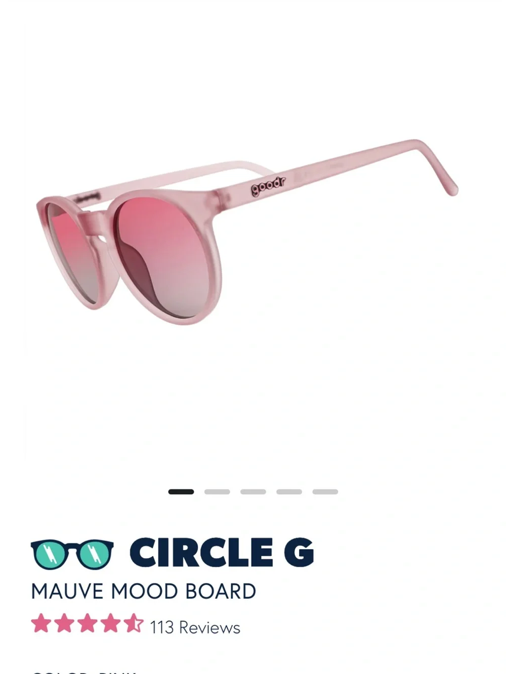 Goodr Circle G sunglasses
